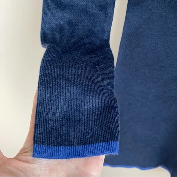 NWT Romeo & Juliet Couture Sweater Dress Navy Blue Size Medium - Picture 4 of 6